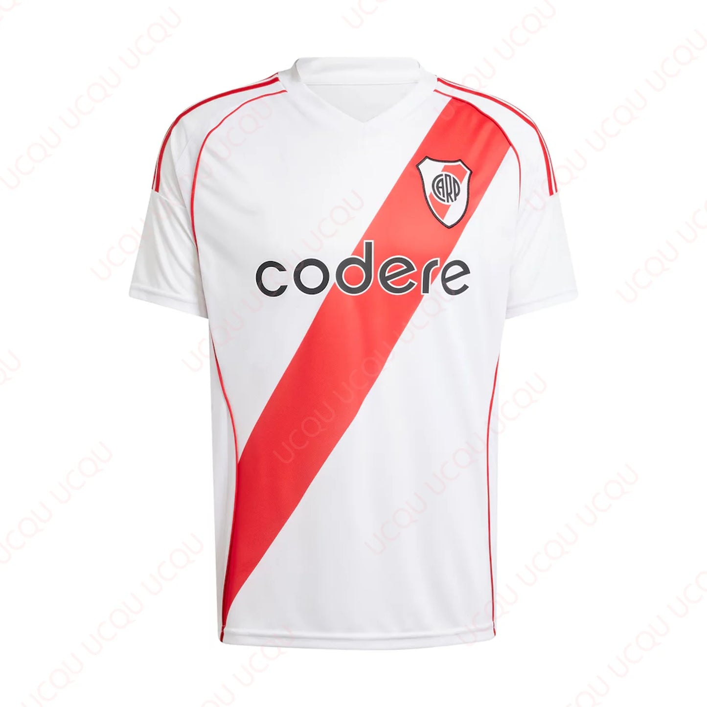 River Plate 2024/25 Home Jersey Outdoor Sweat Absorbent Quick Dry T-Shirt Summer Classic Casual Loose Adult&Kid Sportswear
