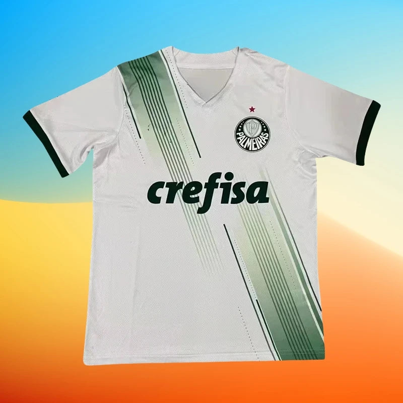 New Fashion Palmeiras Football Jersey Men Women Clothes Breathable Quick-Drying Oversized Elastic Sports Casual Training T Shirt