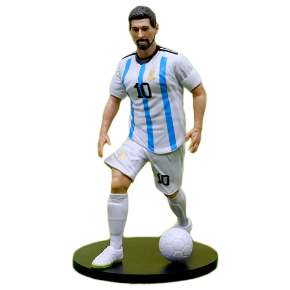 C.Ronaldo Messi Mbappe star of football figurines, fan supplies, and souvenirs for Real Madrid and Barcelona