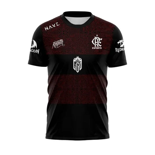 Jersey Uniforme Flamengo Los Grandes  Manto Da LGD 2025 New in Fashionable Casual Quick-drying Clothes Training T-shirt