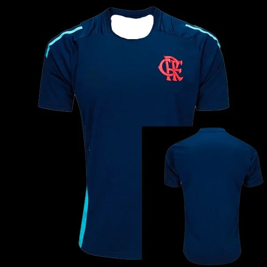 Flamengo Training Shirt 2526 Football Shirt Youth Kids Oversized Training Soccer Uniform Breathable Unisex Jersey