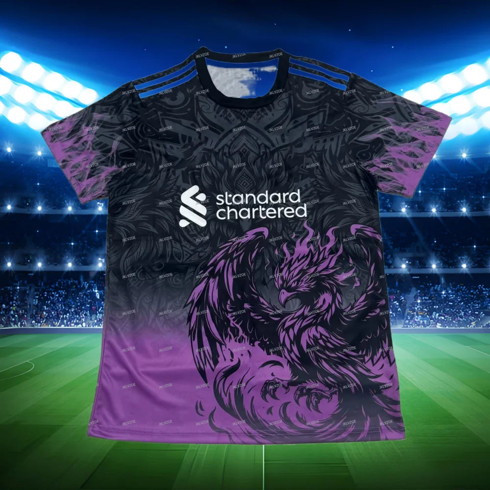 New Football Jersey Warm-up Training Jersey T-shirt Men's Liverpool Special Edition Football Comfortable and Breathable Jersey
