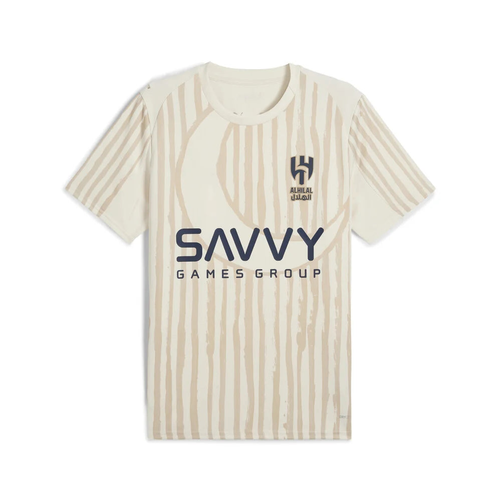 Hilal 2025-2026 Jersey T-shirt Casual Sports Fast-drying Breathable Adult Children Same Football Jersey