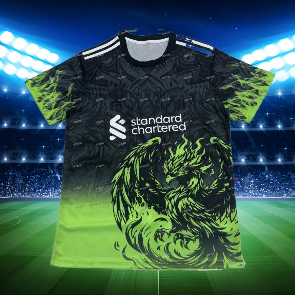 New Football Jersey Warm-up Training Jersey T-shirt Men's Liverpool Special Edition Football Comfortable and Breathable Jersey