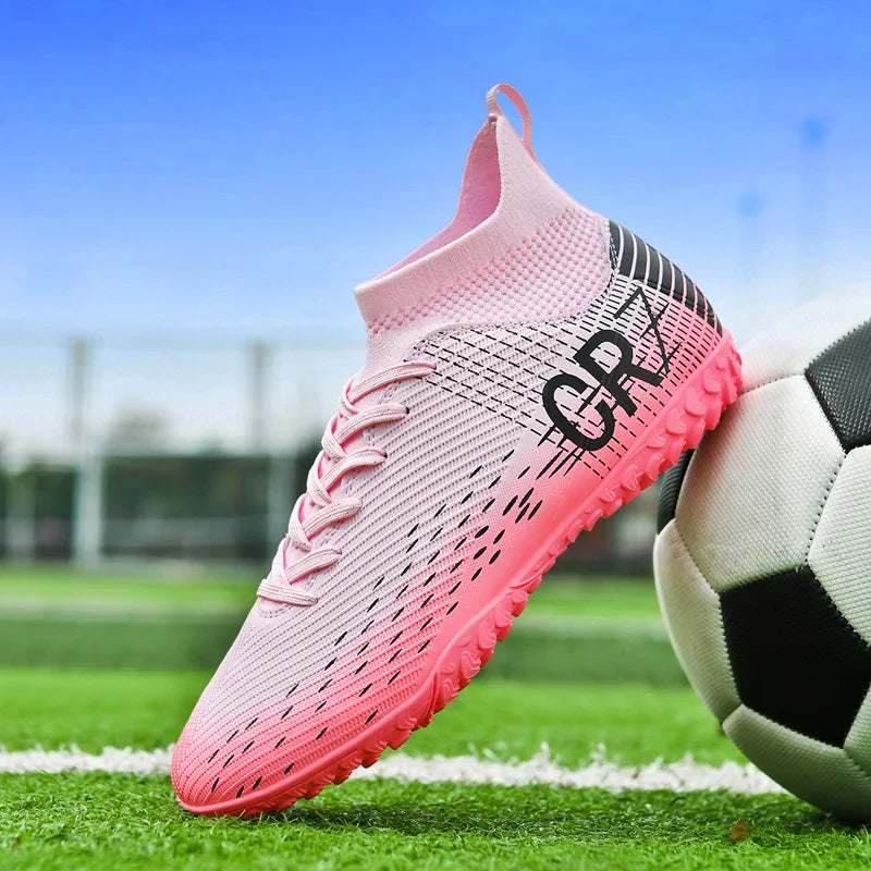 Men's football shoes professional training long nails short nails durable football boots outdoor grass wear resistant anti slip