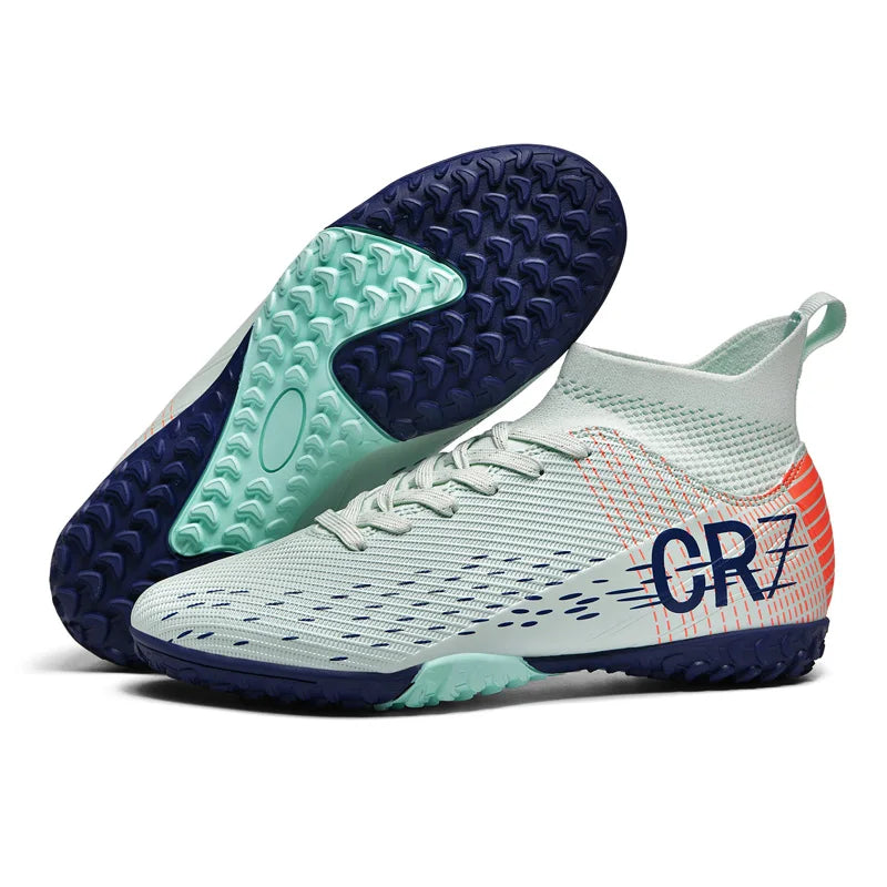 Men's football shoes professional training long nails short nails durable football boots outdoor grass wear resistant anti slip