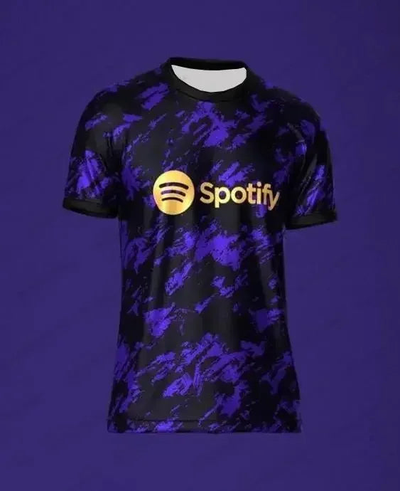 Summer Barcelona Special Edition Football Jersey Men Women's Comfortable Breathable Quick Drying Motorcycle Training T-shirts