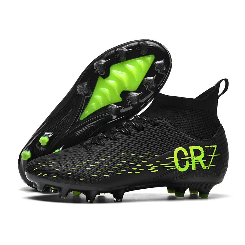 Men's football shoes professional training long nails short nails durable football boots outdoor grass wear resistant anti slip