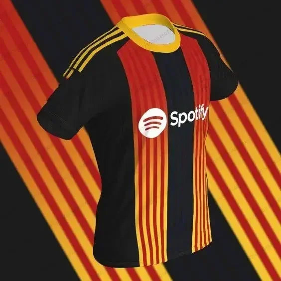 Summer Barcelona Special Edition Football Jersey Men Women's Comfortable Breathable Quick Drying Motorcycle Training T-shirts