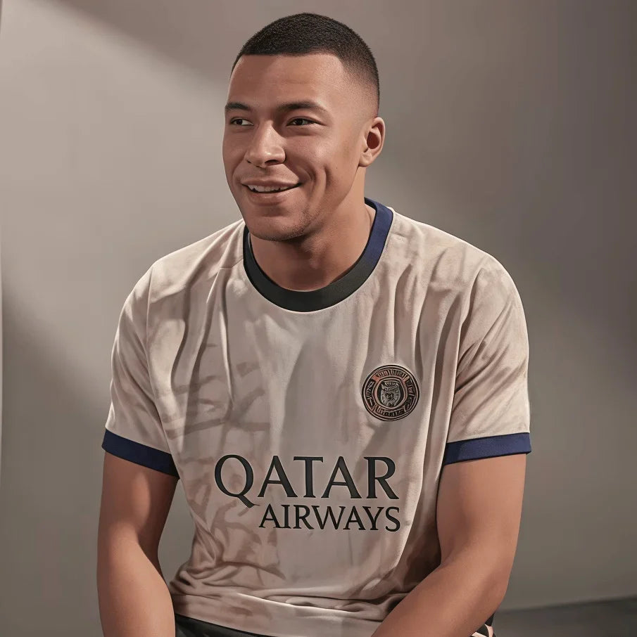 Men Women PSG 25-26 Home Football Jersey Special Edition Kids T-Shirts Sports Outdoor Training Breathable Quick Dry Clothes