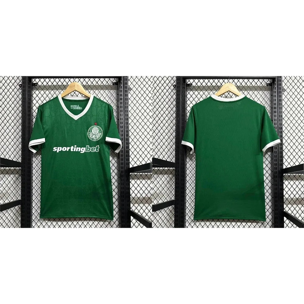 2025 2026 Palmeiras Home Football T-Shirt Arrivals Enjoy Freedom 48 Print Round Neck Short Sleeve Mesh Sports Football Jersey