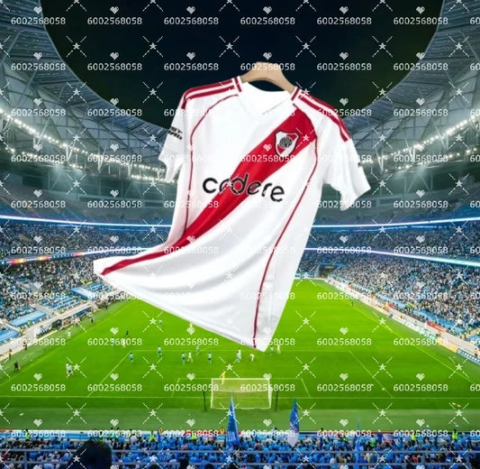2025 Summer New Hot-selling River Plate Jersey Short-sleeved Quick-drying Downhill Motorcycle Top Short-sleeved T-shirt