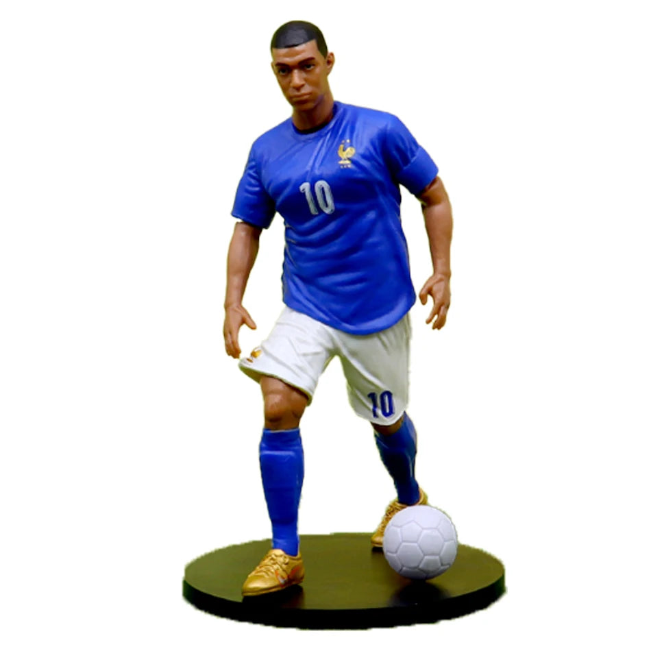 C.Ronaldo Messi Mbappe star of football figurines, fan supplies, and souvenirs for Real Madrid and Barcelona