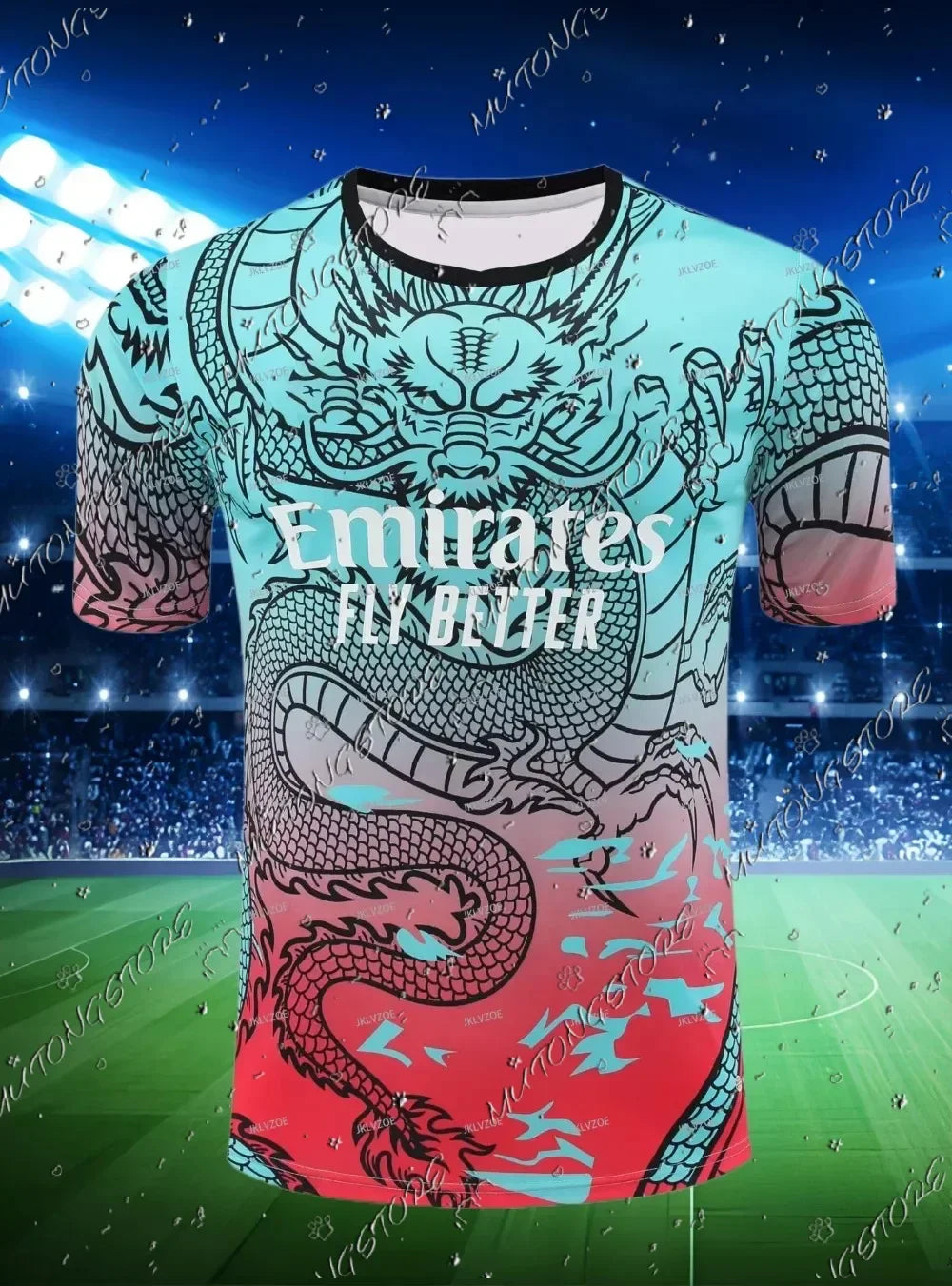 New Summer Men's Short Sleeve Sports T-shirt Real Madrid Football Jersey Warm-up Before The Match Jersey Tops Casual T-shirt