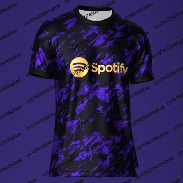 24/25 New Arrival Special Football Jersey Barcelona Soccer Training Uniform Breathable Oversize Unisex Fans 3D T-shirt Tops