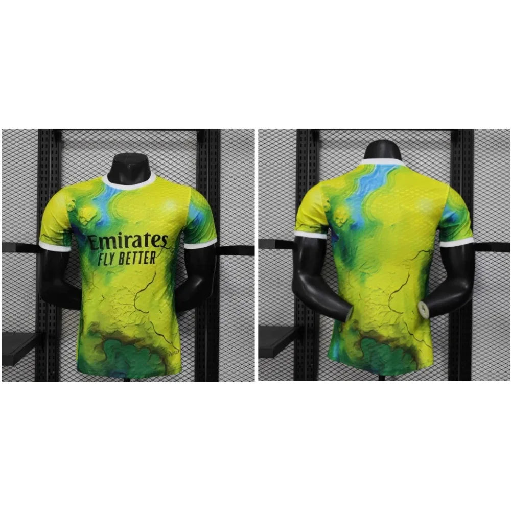 25-26 Real Madrid Special Player Jersey fashion men 3d t shirt Breathable Sports Outdoor Comfort Travel Football Tennis