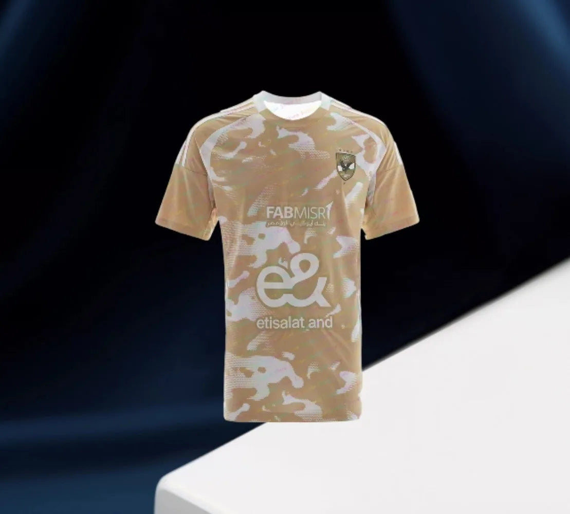 2025 new Al-Ahly Club football jersey for adults/children breathable mesh sports shirt team uniform football short-sleeved shirt