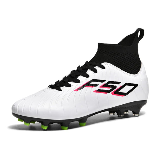 Professional Soccer Shoes Football Boots Unisex Studded Society Turf Cleats Adults TF/FG Training High-Quality Non-Slip Sneakers