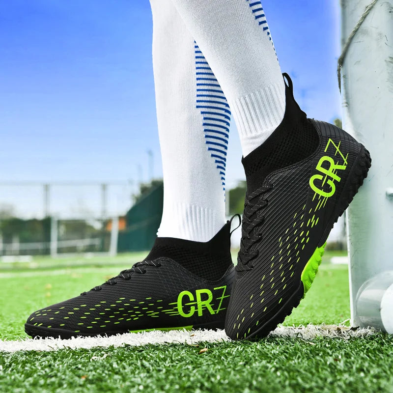 Men's football shoes professional training long nails short nails durable football boots outdoor grass wear resistant anti slip