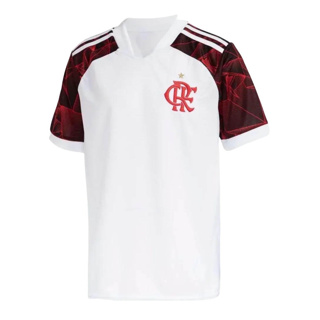 2025 New Flamengo Away Short Sleeve Football Shirt Youth Kids Training Soccer Oversized Uniform Breathable Unisex Jersey
