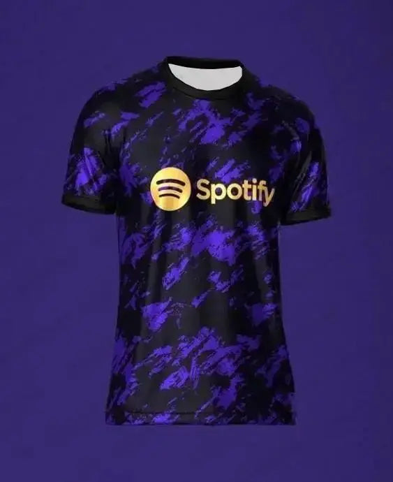 Summer Barcelona Special Edition Football Jersey for Adults and Children Comfortable Breathable Fast Drying Training T-shirt