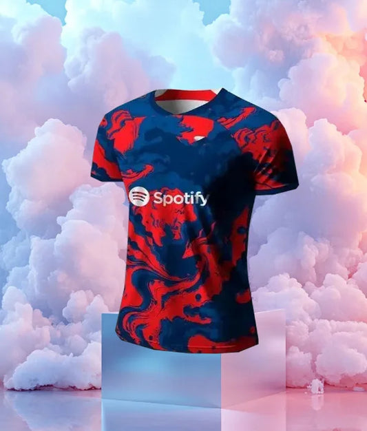 Summer Barcelona Special Edition Football Jersey for Adults and Children Comfortable Breathable Fast Drying Training T-shirt