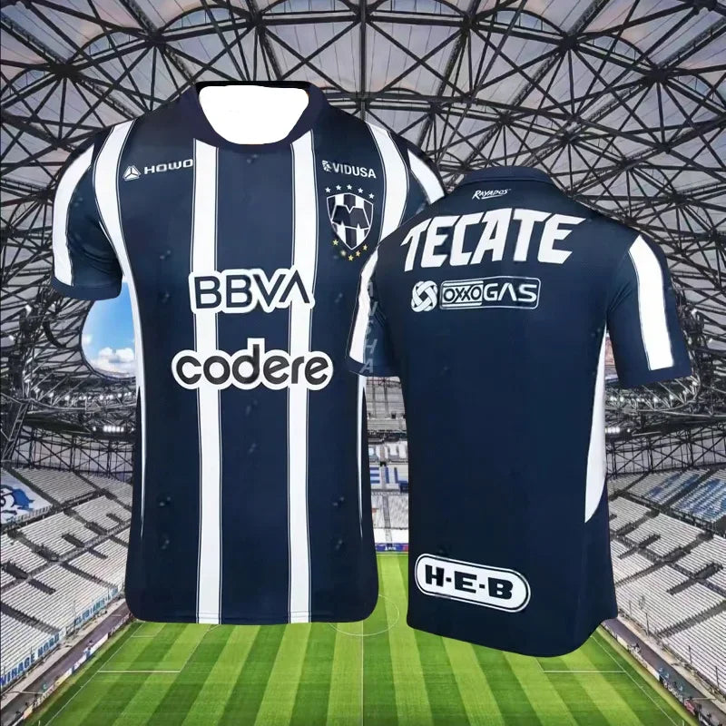 2025 Arrive Style Rayados Monterrey Home Football Jerseys Men Women Daily Sports 3DT-Shirt Breathable T-Shirt Fashion Top