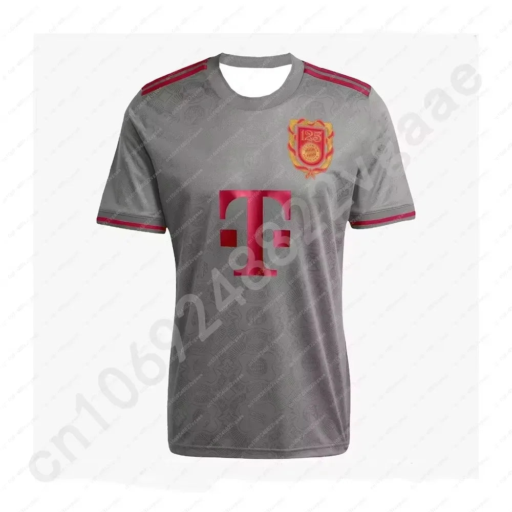 2025 Munich Children's Men's and Women's Adult Children's Football Jersey Bayern 125th Anniversary Game Team Quick-drying Top