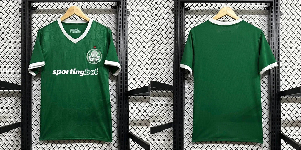 2025 2026 Palmeiras Home Football T-Shirt Arrivals Enjoy Freedom 48 Print Round Neck Short Sleeve Mesh Sports Football Jersey