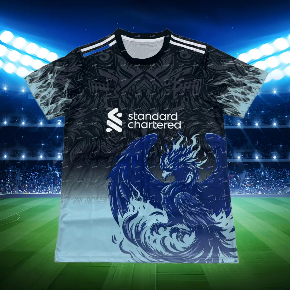 New Football Jersey Warm-up Training Jersey T-shirt Men's Liverpool Special Edition Football Comfortable and Breathable Jersey