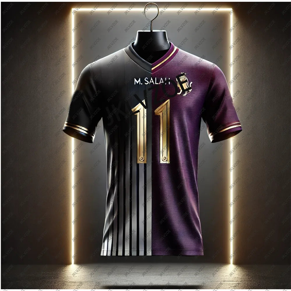 GPT Liverpool Football Jersey Uniform Training Boys Men Fans Tee Teenager Top Kids T Shirt Soccer Jersey Adult Male Clothes 11