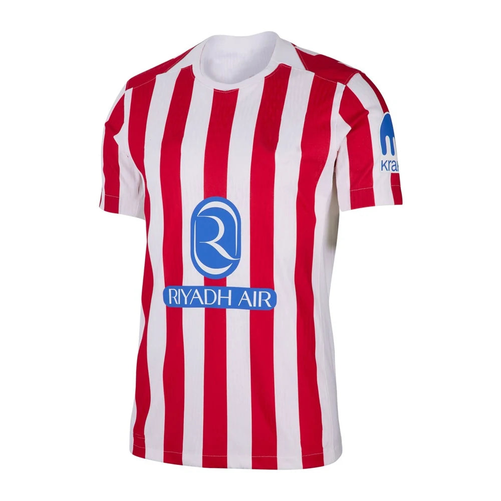 2025 latest Style Mens Atlético Madrid Home Football Shirt Summer Youth Sportwear Training Soccer Uniform Moto Breathable Jersey