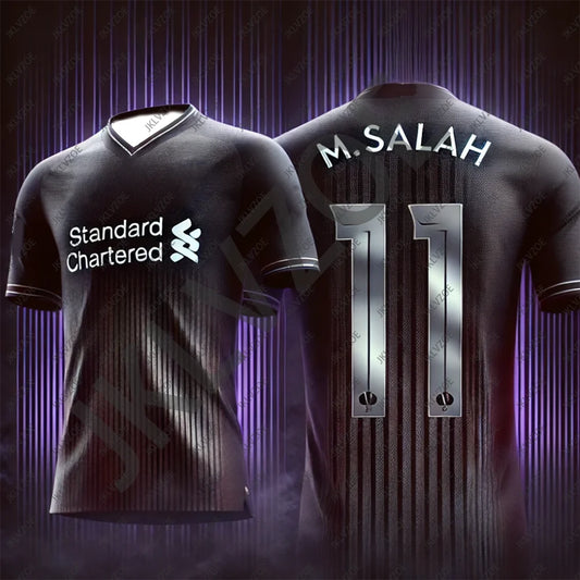 GPT Liverpool Football Jersey Uniform Training Boys Men Fans Tee Teenager Top Kids T Shirt Soccer Jersey Adult Male Clothes 11