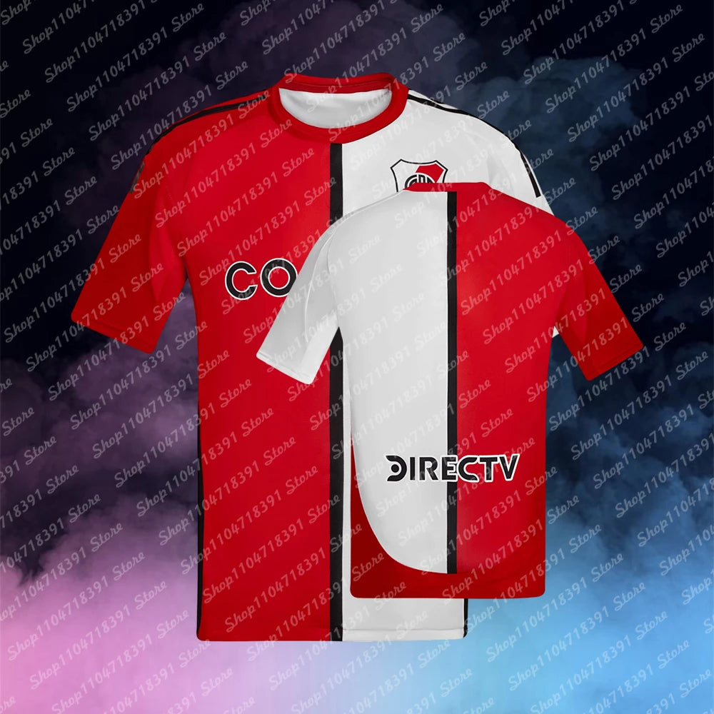 25 New Argentina Football Training Jerseys Sports Jerseys Must-have Jerseys For Fans River Plate 3D Adults kid Sports Jerseys