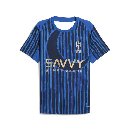 Hilal 2025-2026 Jersey T-shirt Casual Sports Fast-drying Breathable Adult Children Same Football Jersey