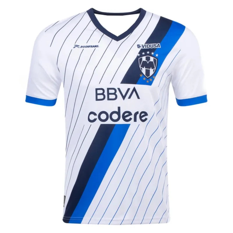 Men's and Women's Jersey Monterrey Football Jersey Sports Casual T-Shirts Outdoor Game Training Breathable Quick-Drying Tops