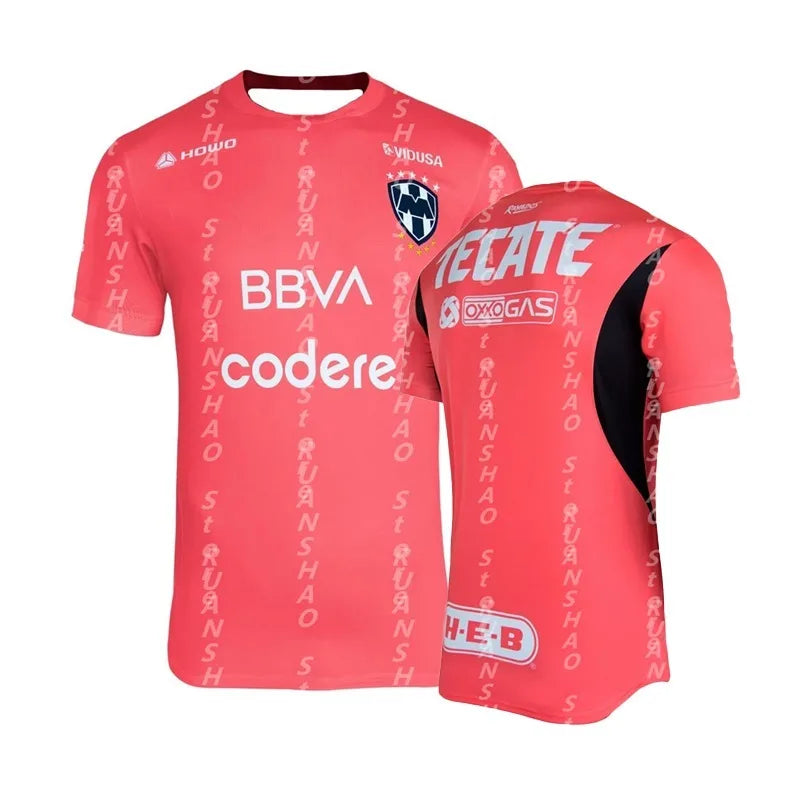 2025-26 New Arrive Style Rayados Monterrey Home Football Jersey Man Women Daily Soccer Sport T-Shirt Breathable Tee Fashion Top